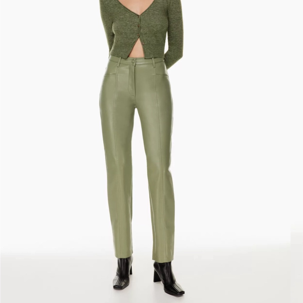 Rebel pants Aritzia leather